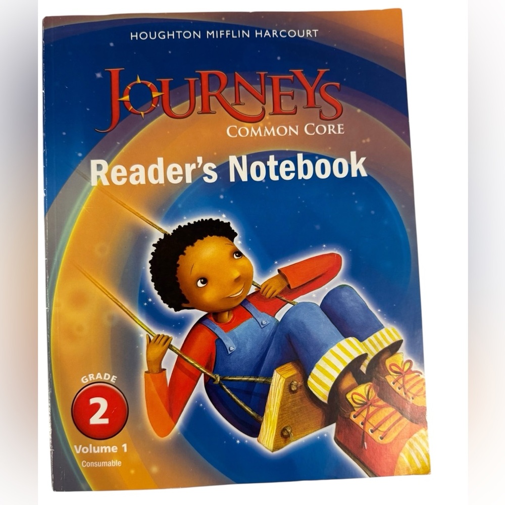 Houghton Mifflin Harcourt Journeys Common Core Readers Notebook Grade 2 vol 1